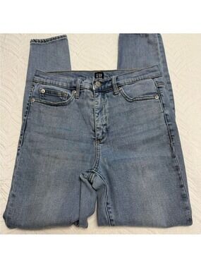 GAP True Skinny Women’s Stretch Stonewashed Jeans Size 28R